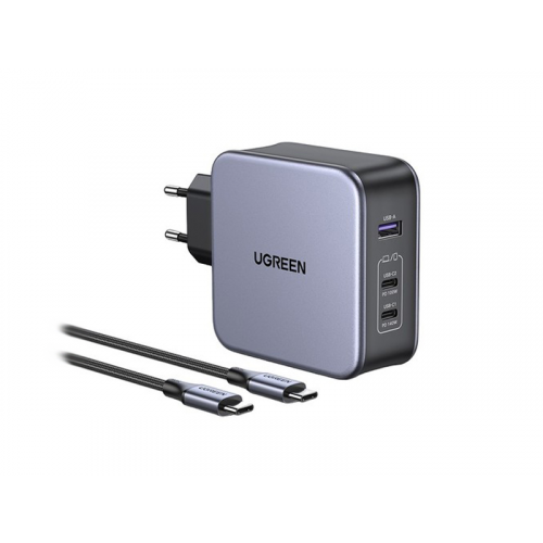 Зарядное устройство Ugreen CD289 2xTypeC - USB Black 90549