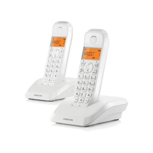 Радиотелефон Motorola S1202 White