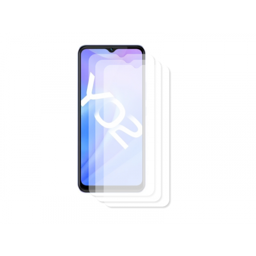 Гибридное защитное стекло Krutoff для Vivo Y02 3шт 339648