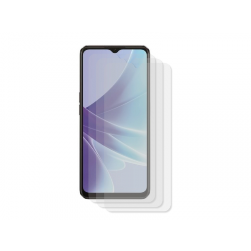Гибридное защитное стекло Krutoff для Oppo A57s 3шт Matte 339896