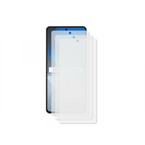 Гибридное защитное стекло Krutoff для Vivo Iqoo Neo 7 3шт Matte 339706