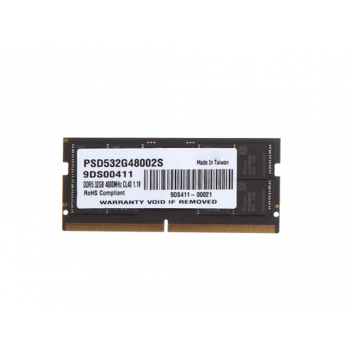 Модуль памяти Patriot Memory SO-DIMM 4800MHz DDR5-4800 CL40 - 32Gb PSD532G48002S