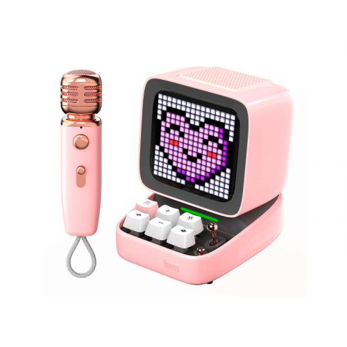 Колонка Divoom Ditoo Mic Pink