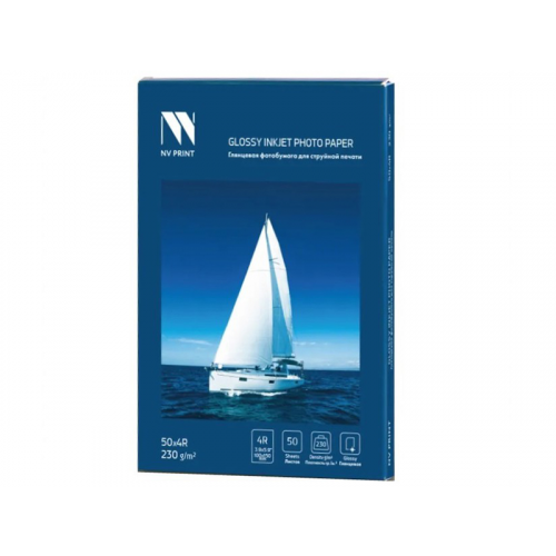 Фотобумага NV Print 4R 230g/m2 глянцевая 50 листов NVP-230Gl4Rs50