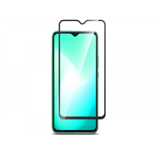 Защитное стекло BoraSCO для Infinix Hot 12i Full Glue Black Frame 70520