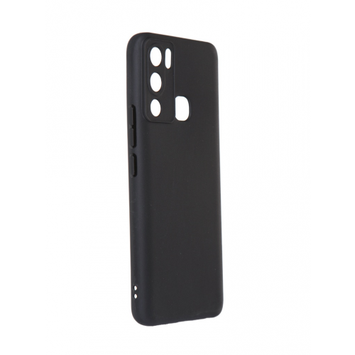 Чехол BoraSCO для Infinix Hot 12i Silicone Matte Black 70566