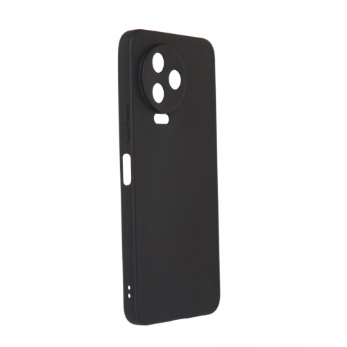 Чехол BoraSCO для Infinix Note 12 2023 Silicone Matte Black 71034