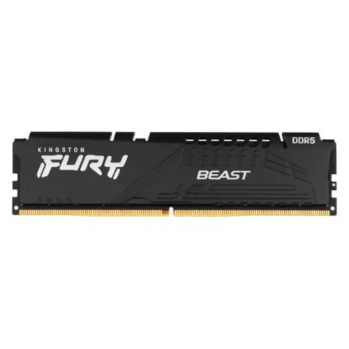 Модуль памяти Kingston Fury Beast Black DDR5 DIMM 6000MHz PC-48000 CL40 - 32Gb KF560C40BB-32