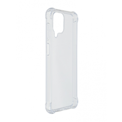 Чехол противоударный Brosco для Samsung Galaxy M33 с защитой камер Silicone Transparent SS-M33-HARD-TPU-TRANSPARENT