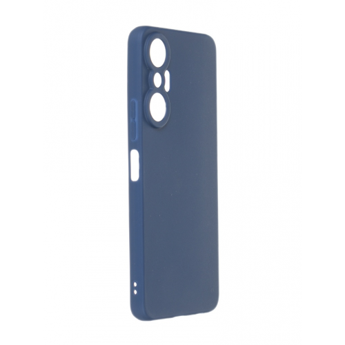 Чехол BoraSCO для Infinix Hot 20s Silicone Matte Blue 71249