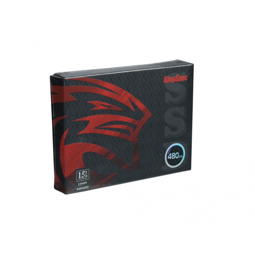 Твердотельный накопитель KingSpec SSD SATA3 2.5 P4 Series 480Gb P4-480