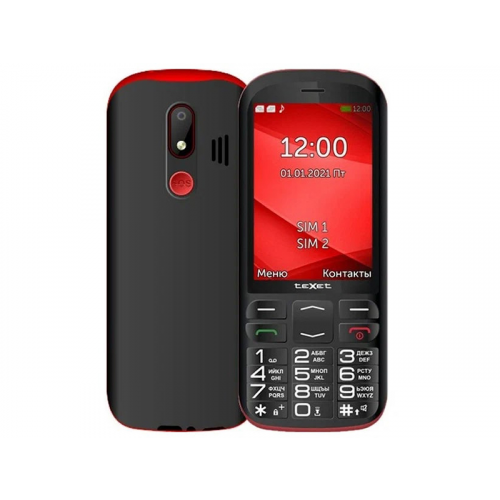 Сотовый телефон teXet TM-B409 Black-Red