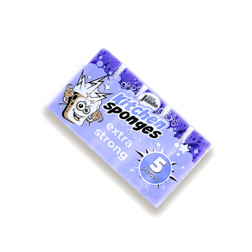 Губка для мытья посуды Jundo Kitchen Sponges Extra Strong 5шт 4903720021507