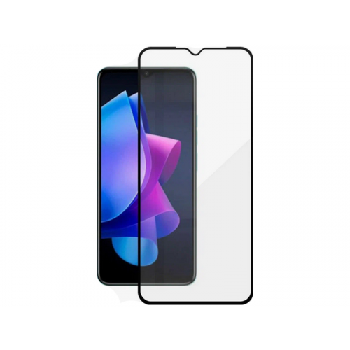 Защитный экран Red Line для Tecno Pop 7 / 7 Pro Full Screen Tempered Glass Black Frame УТ000035374