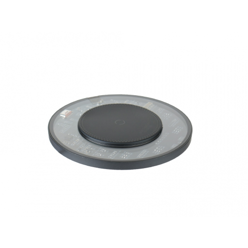 Зарядное устройство Baseus Simple 2 Wireless Charger 15W Cluster + кабель Type-C Black CCJJ050001