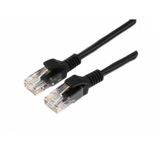 Сетевой кабель Gembird Cablexpert UTP cat.5e 2m Black PP10-2M/BK