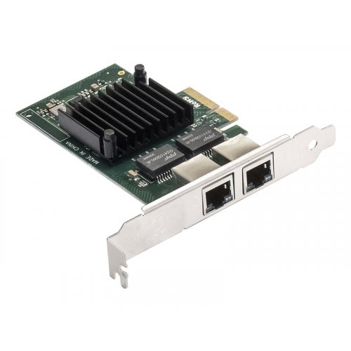 Контроллер ExeGate EXE-I350-T2V2 PCI-E x4 v2.1 2xRJ45 EX292506RUS