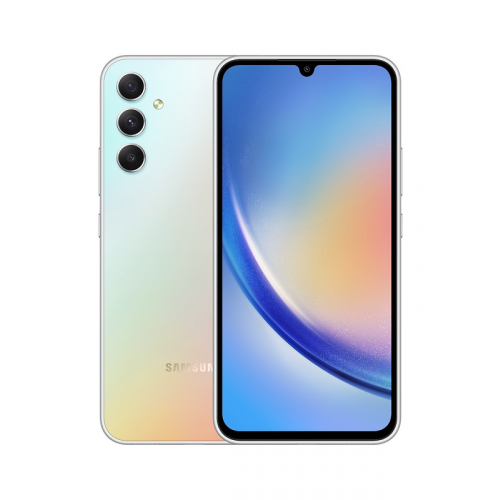 Сотовый телефон Samsung SM-A346 Galaxy A34 6/128Gb Silver