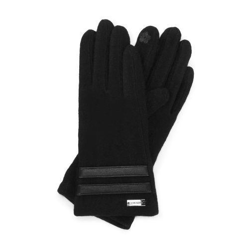 Женские перчатки с декоративным ремешком WITTCHEN 47-6-200-1