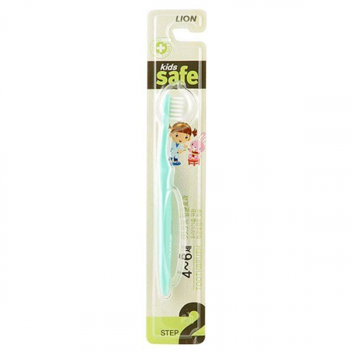 Щетка зубная детская "kids safe toothbrush" (шаг 2, 4-6 лет) Lion Corporation