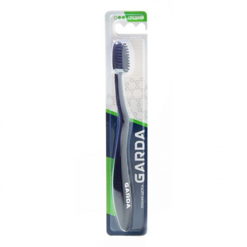 Зубная щетка для взрослых средняя Classic Garda 1шт цвет в ассортименте ООО Вентэил Групп