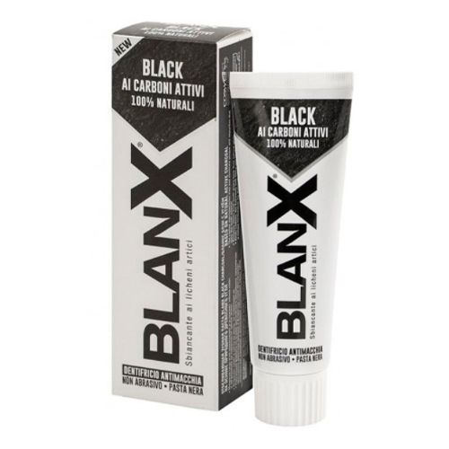 Зубная паста с углем Black Charcoal Blanx/Бланкс 75мл Косвелл СПА