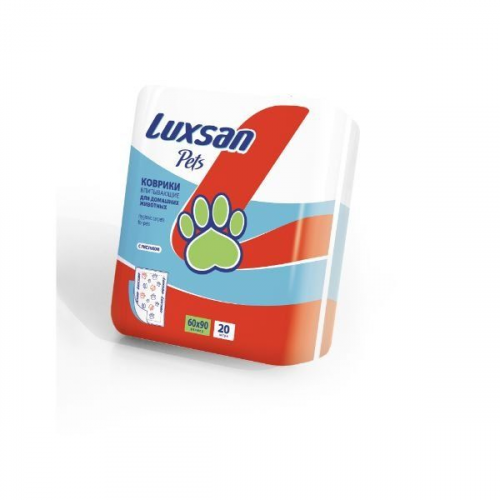 Коврики для животных Premium Luxsan 60х90см 20шт ООО Альянс-Маркет