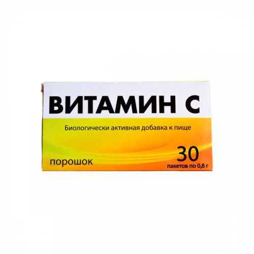 Витамин С Экзон порошок для приг. раствора для приема вн. 0,8г 30шт ОАО Экзон