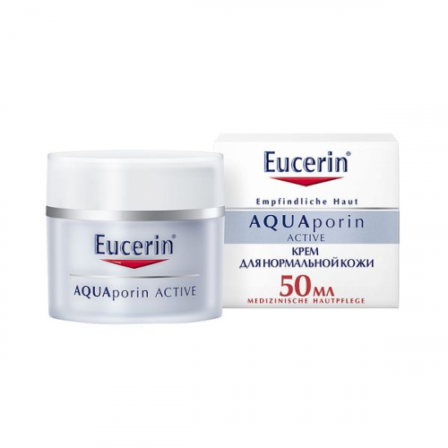 Крем интенсивно увлажняющий для чувст. кожи норм. и комб. типа Eucerin/Эуцерин aquaporin active 50мл Beiersdorf AG (Польша)