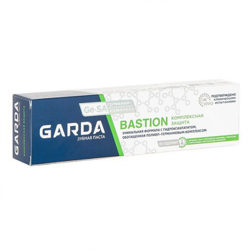 Зубная паста Комплексная защита Bastion Garda 62мл/75г ООО Вентэил Групп