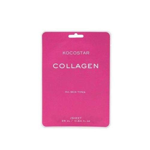 Маска анти-эйдж с коллагеном для эластичности и упругости кожи Collagen mask Kocostar FIRSTMARKET CO., LTD