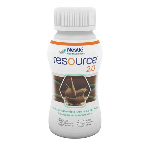 Смесь Resource 2.0/Ресурс 2.0 Мята и шоколад 200мл Нестле Хелс Сайнс Франс