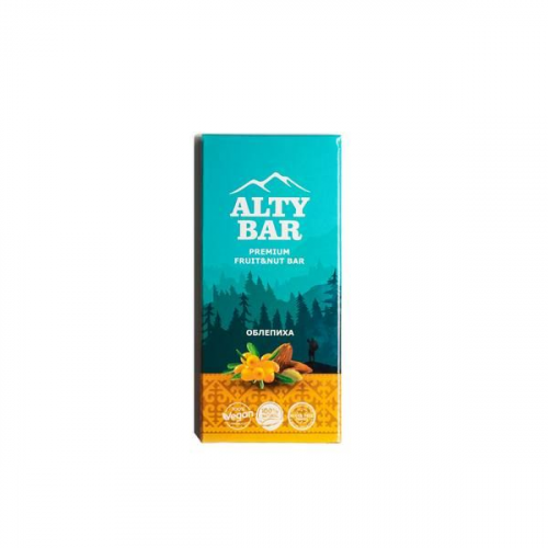 Батончик фруктово-ореховый облепиха Altybar 45г ALTYBAR