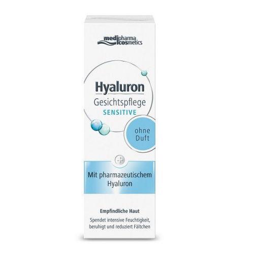 Крем для лица для чувствительной кожи Hyaluron Cosmetics Medipharma/Медифарма 50мл Dr.Theiss Naturwaren GmbH