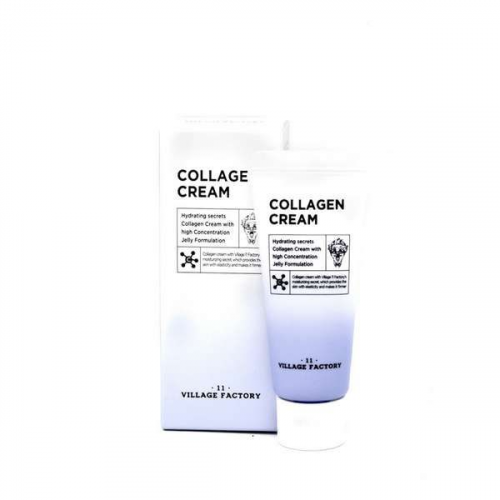 Крем для лица увлажняющий с коллагеном Collagen cream Village 11 Factory 20мл COSON Co., Ltd