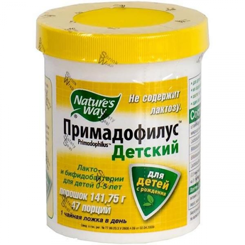 Примадофилус для детей порошок 141,75г Nature's Way