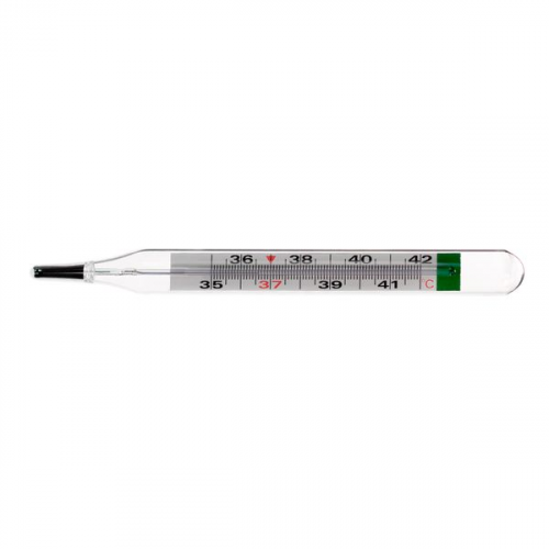 Термометр медицинский безртутный стеклянный в футляре Клинса Wuxi Medical Instrument /Jiangsu Yuyue Medical Instruments