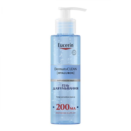 Гель освежающий и очищающий для умывания Eucerin/Эуцерин dermatoclean 200мл Beiersdorf AG (Германия)