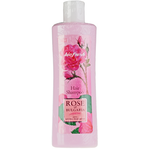 Шампунь с розовой водой Rose of Bulgaria 230мл Bio Fresh