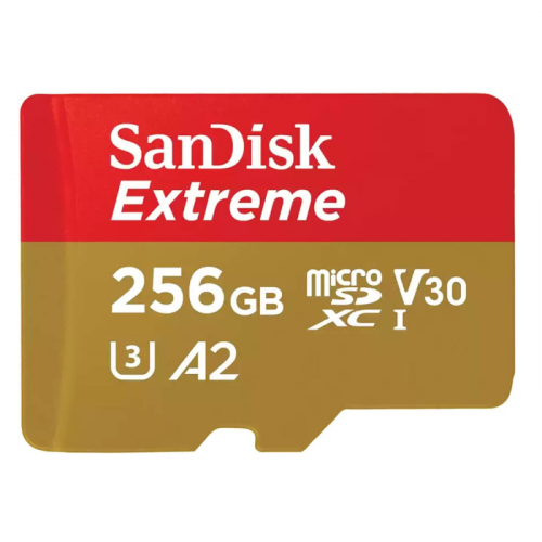 Карта памяти Sandisk Extreme microSDXC 256Gb, Class 10 UHS-1