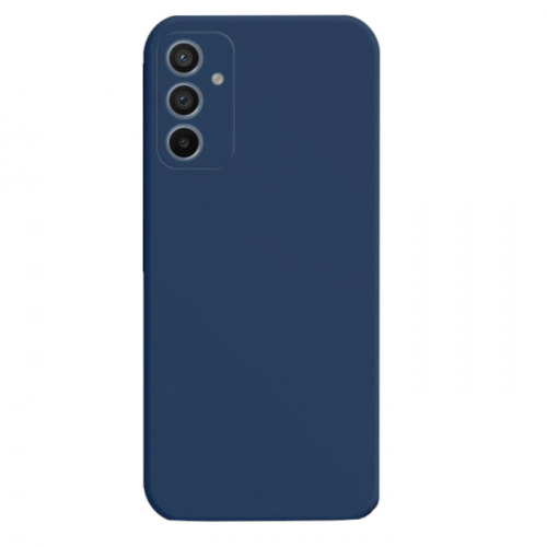 Чехол силиконовый Silicon Cover для Samsung A05s (Темно-синий)