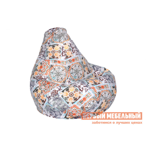 Кресло-мешок Велюр Сиена Терракот, XL