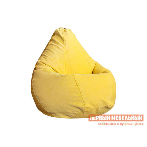 Кресло-мешок Микровельвет Желтый микровельвет, 3XL