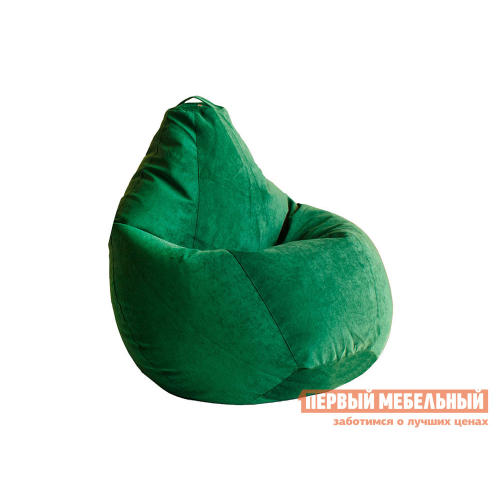 Кресло-мешок Микровельвет Зеленый микровельвет, 3XL