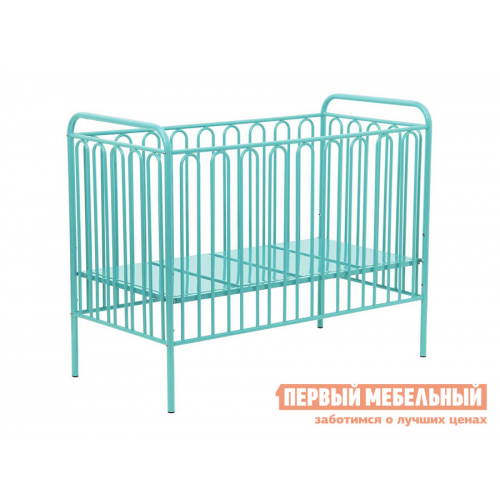 Кроватка для новорожденных Винтаж-2 Бирюзовый