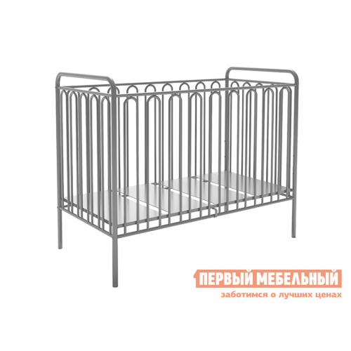 Кроватка для новорожденных Винтаж-2 Серебро