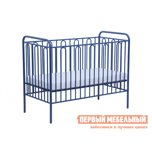 Кроватка для новорожденных Винтаж-1 Синий