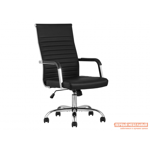 Офисное кресло TopChairs Unit Черный, экокожа