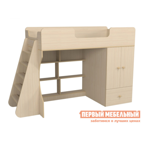 Кровать-чердак Тернер Дуб млечный