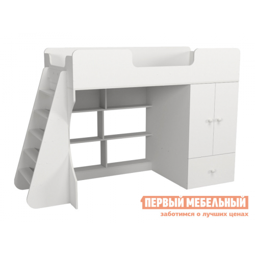 Кровать-чердак Тернер Белый